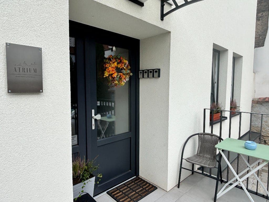 Apartmány Atrium Litoměřice — vstup